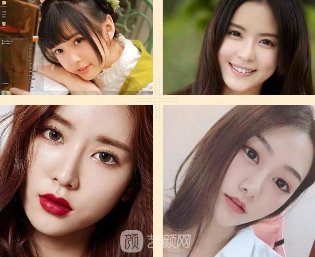 雙眼皮大眼的漂亮美女